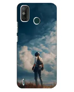 Чехол для TECNO Spark GO (2021) с картинкой «Герой PUBG на скале» Чехол для TECNO Spark GO (2021) с картинкой «Герой PUBG на скале»