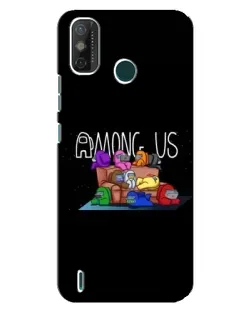 Чехол для TECNO Spark GO (2021) с картинкой «Логотип Among Us» Чехол для TECNO Spark GO (2021) с картинкой «Логотип Among Us»
