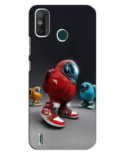 Чехол для TECNO Spark GO (2021) с картинкой «Among Us — 3D стиль»