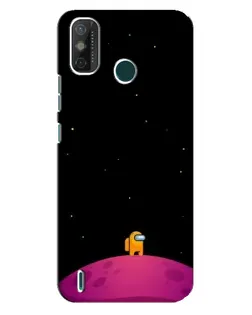 Чехол для TECNO Spark GO (2021) с картинкой «Одинокий герой на планете» Чехол для TECNO Spark GO (2021) с картинкой «Одинокий герой на планете»