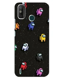 Чехол для TECNO Spark GO (2021) с картинкой «Космический паттерн Among Us» Чехол для TECNO Spark GO (2021) с картинкой «Космический паттерн Among Us»