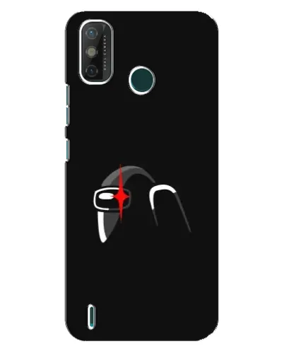 Чехол для TECNO Spark GO (2021) с картинкой «Among Us шлем»