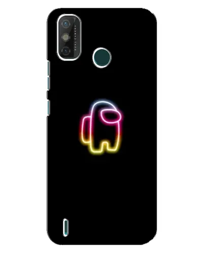 Чехол для TECNO Spark GO (2021) с картинкой «Among Us градиент»