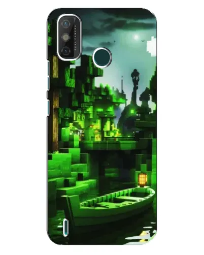 Чехол для TECNO Spark GO (2021) с картинкой «Minecraft лесной пейзаж» Чехол для TECNO Spark GO (2021) с картинкой «Minecraft лесной пейзаж»