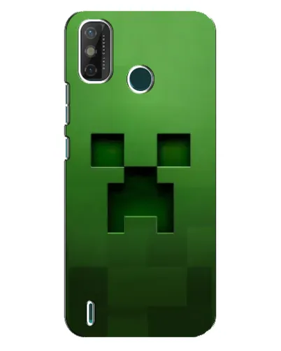 Чехол для TECNO Spark GO (2021) с картинкой «Крипер микро-дизайн» Чехол для TECNO Spark GO (2021) с картинкой «Крипер микро-дизайн»