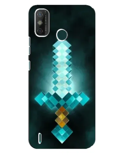 Чехол для TECNO Spark GO (2021) с картинкой «Алмазный меч неон» Чехол для TECNO Spark GO (2021) с картинкой «Алмазный меч неон»