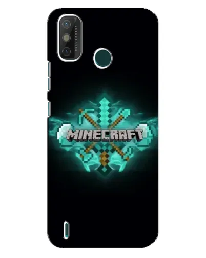 Чехол для TECNO Spark GO (2021) с картинкой «Minecraft Diamond лого» Чехол для TECNO Spark GO (2021) с картинкой «Minecraft Diamond лого»