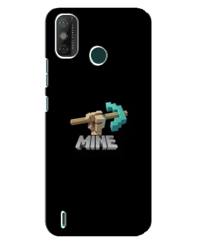 Чехол для TECNO Spark GO (2021) с картинкой «Алмазная кирка» Чехол для TECNO Spark GO (2021) с картинкой «Алмазная кирка»