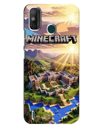 Чехол для TECNO Spark GO (2021) с картинкой «Minecraft панорама» Чехол для TECNO Spark GO (2021) с картинкой «Minecraft панорама»