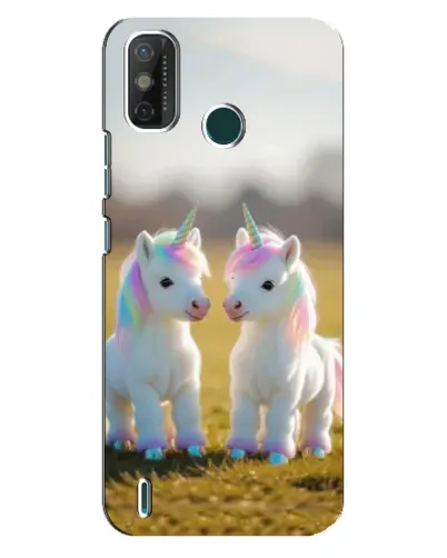 Чохол для TECNO Spark GO (2021) з картинкою «Пара єдинорогів» Чохол для TECNO Spark GO (2021) з картинкою «Пара єдинорогів»
