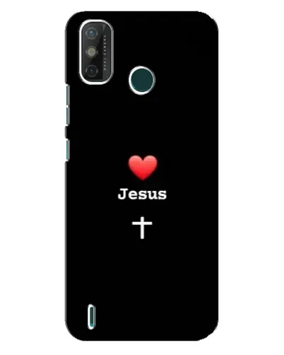 Чехол для TECNO Spark GO (2021) с картинкой «Сердце - Jesus» Чехол для TECNO Spark GO (2021) с картинкой «Сердце - Jesus»