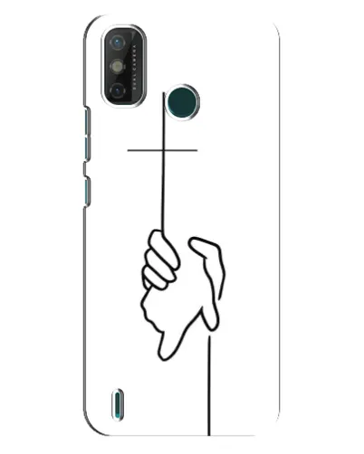 Чехол для TECNO Spark GO (2021) с картинкой «Рука держит» Чехол для TECNO Spark GO (2021) с картинкой «Рука держит»