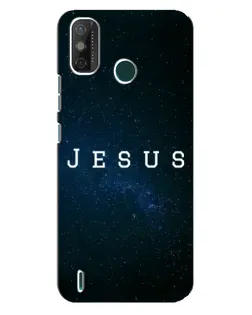 Чехол для TECNO Spark GO (2021) с картинкой «Звездное небо Jesus»