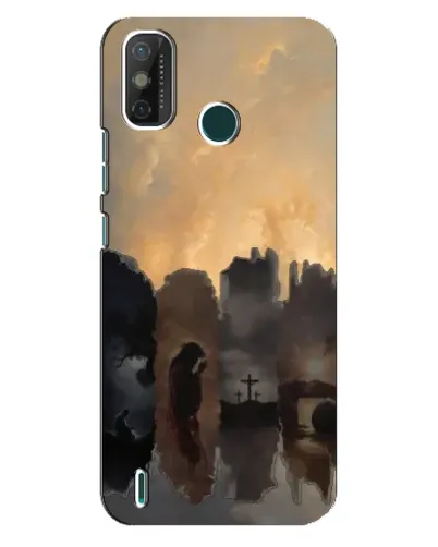Чехол для TECNO Spark GO (2021) с картинкой «Дорога к вере» Чехол для TECNO Spark GO (2021) с картинкой «Дорога к вере»