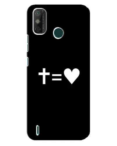 Чехол для TECNO Spark GO (2021) с картинкой «Крест и Сердце» Чехол для TECNO Spark GO (2021) с картинкой «Крест и Сердце»