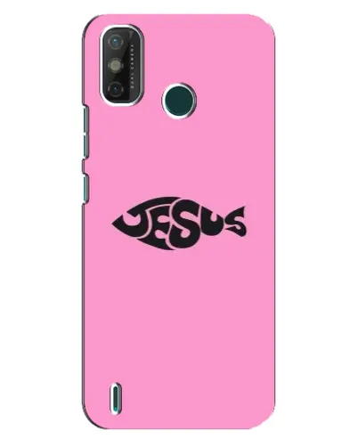 Чехол для TECNO Spark GO (2021) с картинкой «Розовый символ Jesus» Чехол для TECNO Spark GO (2021) с картинкой «Розовый символ Jesus»