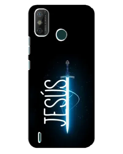 Чехол для TECNO Spark GO (2021) с картинкой «Меч Духа Jesus» Чехол для TECNO Spark GO (2021) с картинкой «Меч Духа Jesus»