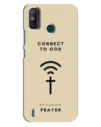 Чехол для TECNO Spark GO (2021) с картинкой «Молитва Connect» Чехол для TECNO Spark GO (2021) с картинкой «Молитва Connect»