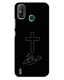 Чехол для TECNO Spark GO (2021) с картинкой «Графический крест Jesus» Чехол для TECNO Spark GO (2021) с картинкой «Графический крест Jesus»