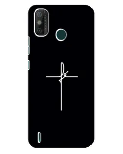 Чехол для TECNO Spark GO (2021) с картинкой «Тонкий крест» Чехол для TECNO Spark GO (2021) с картинкой «Тонкий крест»