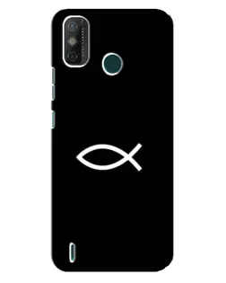 Чехол для TECNO Spark GO (2021) с картинкой «Символ рыбы Jesus» Чехол для TECNO Spark GO (2021) с картинкой «Символ рыбы Jesus»