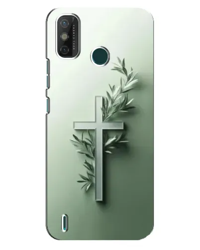 Чехол для TECNO Spark GO (2021) с картинкой «Оливковая ветвь» Чехол для TECNO Spark GO (2021) с картинкой «Оливковая ветвь»