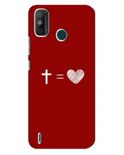 Чехол для TECNO Spark GO (2021) с картинкой «Уравнение любви» Чехол для TECNO Spark GO (2021) с картинкой «Уравнение любви»