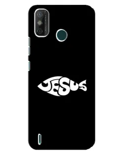 Чехол для TECNO Spark GO (2021) с картинкой «Рыба Jesus» Чехол для TECNO Spark GO (2021) с картинкой «Рыба Jesus»