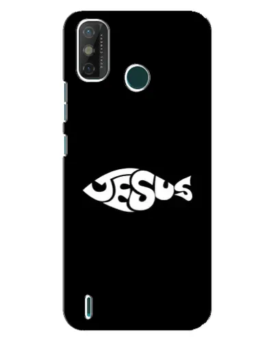 Чехол для TECNO Spark GO (2021) с картинкой «Рыба Jesus» Чехол для TECNO Spark GO (2021) с картинкой «Рыба Jesus»