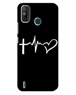 Чехол для TECNO Spark GO (2021) с картинкой «Пульс веры» Чехол для TECNO Spark GO (2021) с картинкой «Пульс веры»