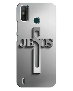 Чехол для TECNO Spark GO (2021) с картинкой «Металлический крест Jesus» Чехол для TECNO Spark GO (2021) с картинкой «Металлический крест Jesus»