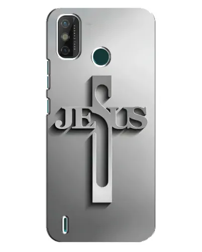 Чехол для TECNO Spark GO (2021) с картинкой «Металлический крест Jesus» Чехол для TECNO Spark GO (2021) с картинкой «Металлический крест Jesus»