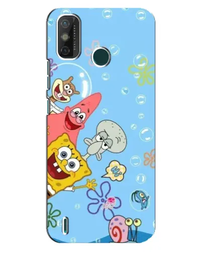 Чохол для TECNO Spark GO (2021) з картинкою «Веселі бульбашки»