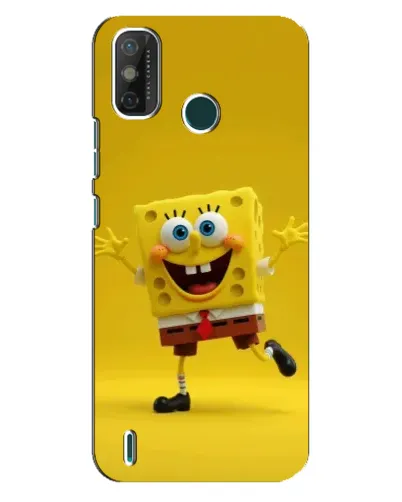 Чохол для TECNO Spark GO (2021) з картинкою «Позитивний Губка Боб»