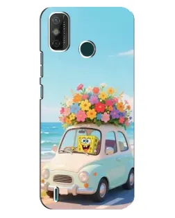 Чехол для TECNO Spark GO (2021) с картинкой «Автомобильное путешествие»