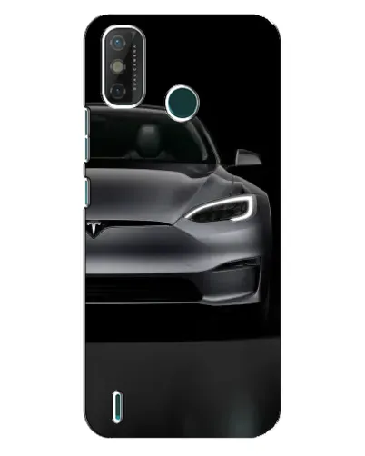Чехол для TECNO Spark GO (2021) с картинкой «Tesla Model S Look»