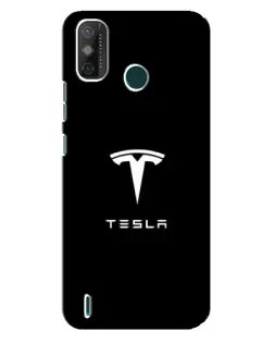Чехол для TECNO Spark GO (2021) с картинкой «Tesla White Logo» Чехол для TECNO Spark GO (2021) с картинкой «Tesla White Logo»