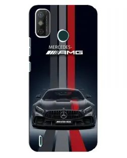 Чехол для TECNO Spark GO (2021) с картинкой «Mercedes — белый карбон» Чехол для TECNO Spark GO (2021) с картинкой «Mercedes — белый карбон»