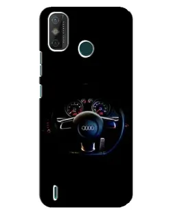 Чехол для TECNO Spark GO (2021) с картинкой «Салон Audi — руль» Чехол для TECNO Spark GO (2021) с картинкой «Салон Audi — руль»