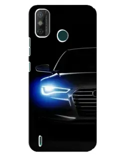 Чехол для TECNO Spark GO (2021) с картинкой «Неоновый взгляд Audi» Чехол для TECNO Spark GO (2021) с картинкой «Неоновый взгляд Audi»