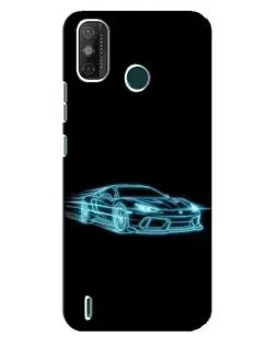Чехол для TECNO Spark GO (2021) с картинкой «Неоновый контур Lamborghini» Чехол для TECNO Spark GO (2021) с картинкой «Неоновый контур Lamborghini»