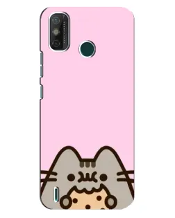 Чохол для TECNO Spark GO (2021) з картинкою «Pusheen та печиво» Чохол для TECNO Spark GO (2021) з картинкою «Pusheen та печиво»