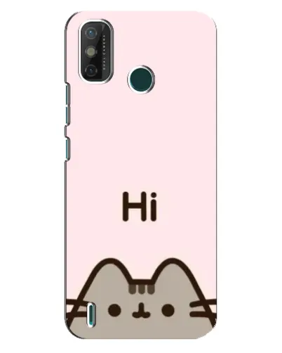 Чохол для TECNO Spark GO (2021) з картинкою «Пушин каже Hi» Чохол для TECNO Spark GO (2021) з картинкою «Пушин каже Hi»