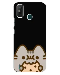 Чохол для TECNO Spark GO (2021) з картинкою «Пушин на чорному»