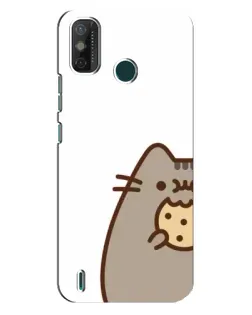 Чохол для TECNO Spark GO (2021) з картинкою «Пушин з печивом»