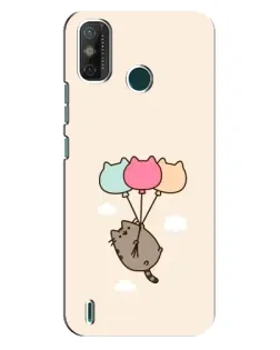 Чохол для TECNO Spark GO (2021) з картинкою «Пушин на кульках»