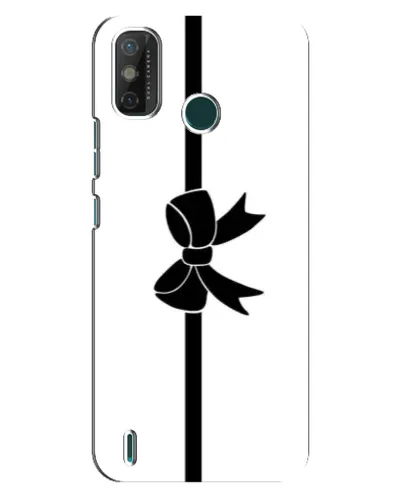 Чехол для TECNO Spark GO (2021) с картинкой «Вертикальный бант»