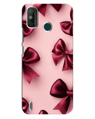 Чехол для TECNO Spark GO (2021) с картинкой «Бордовый атлас»