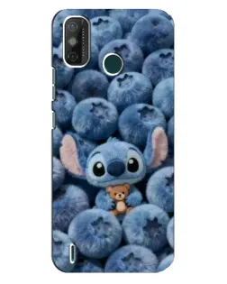Чехол для TECNO Spark GO (2021) с картинкой «Стич и голубика» Чехол для TECNO Spark GO (2021) с картинкой «Стич и голубика»