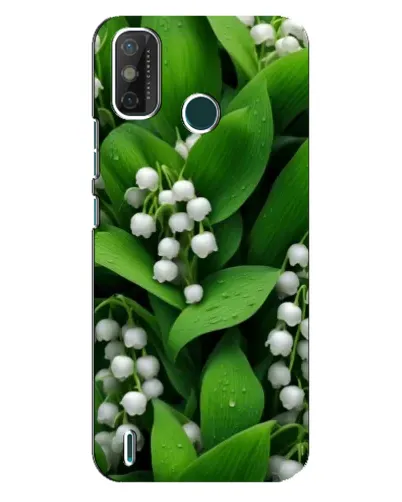 Чехол для TECNO Spark GO (2021) с картинкой «Ландыши в зелени»
